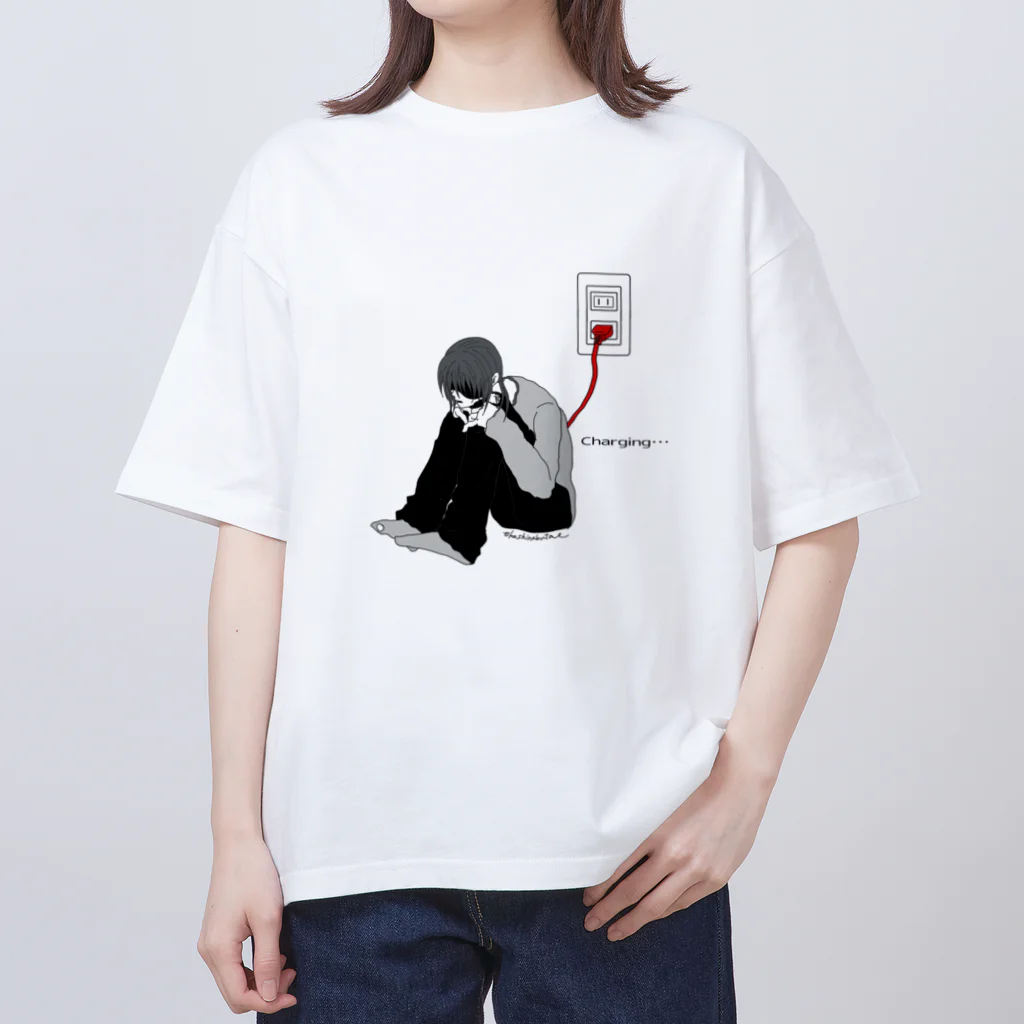 Draw freelyのCharging Oversized T-Shirt