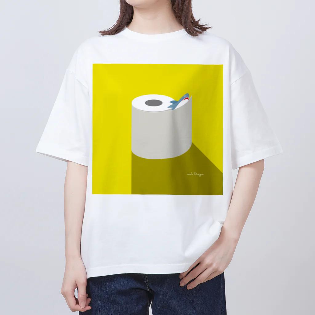 さかたようこ / サメ画家の昼のSAME Paper オーバーサイズTシャツ