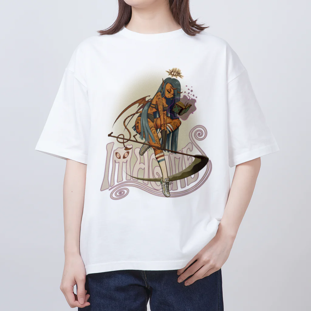 nidan-illustrationの"IMAGINE" Oversized T-Shirt