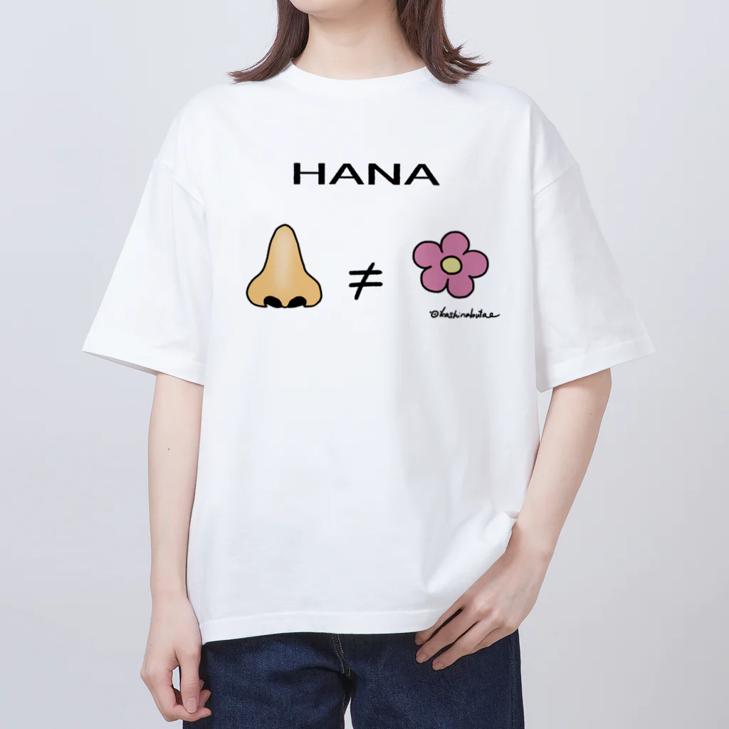 Draw freelyのHANA オーバーサイズTシャツ