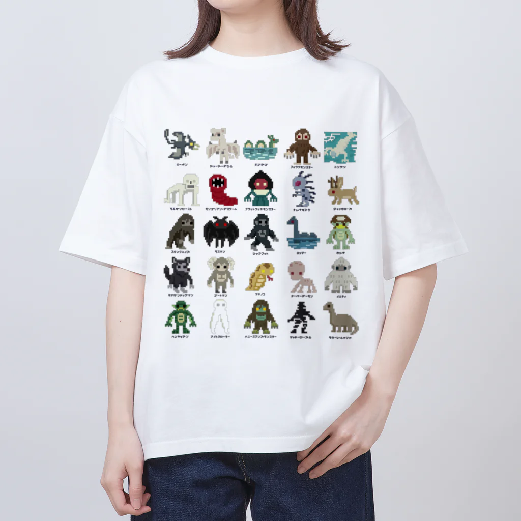 すとろべりーガムFactoryのドットUMA図鑑 オーバーサイズTシャツ