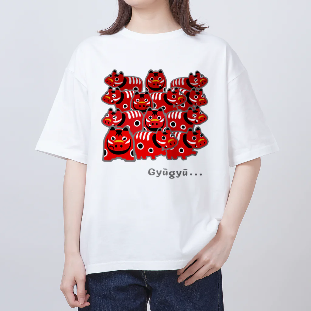 SU-KUのぎゅうぎゅう オーバーサイズTシャツ