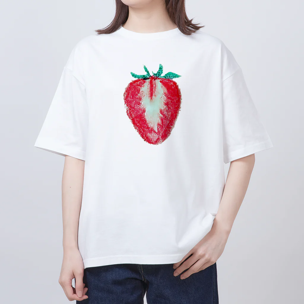 moiのいちご スライス Oversized T-Shirt