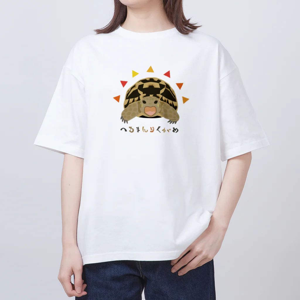 はやしりえの太陽っぽいへるまんさん オーバーサイズTシャツ