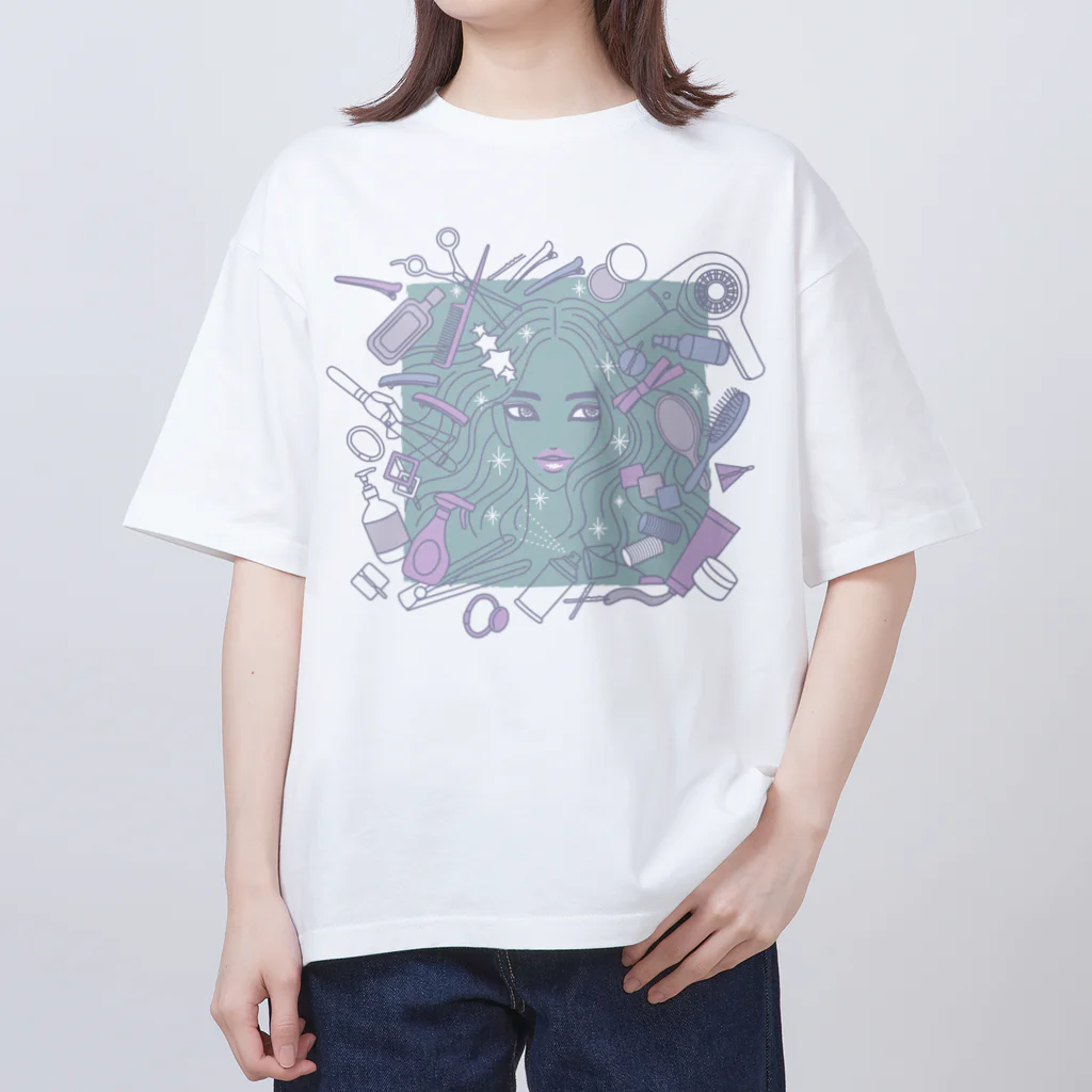 sachiko2004shopのgirls life 2 オーバーサイズTシャツ