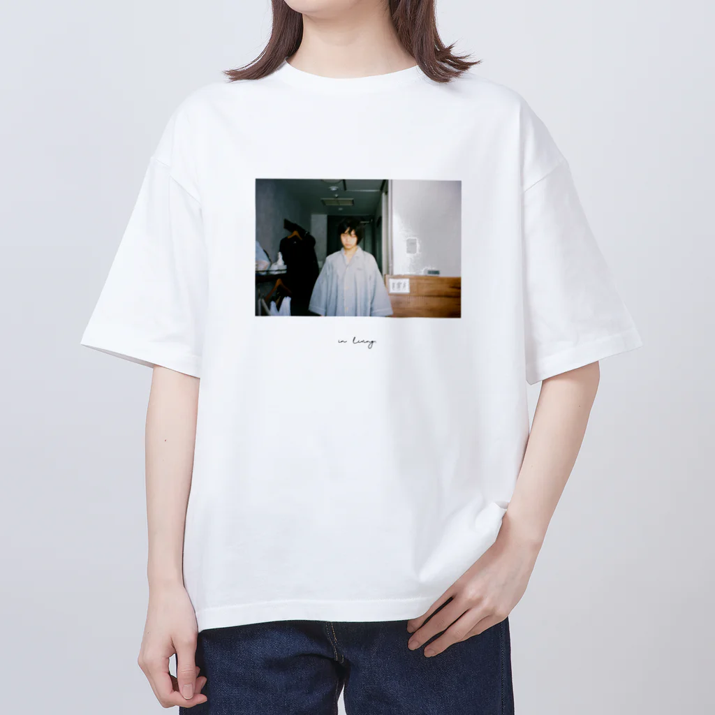 KIOSK in living. のOBAKE WHITE オーバーサイズTシャツ