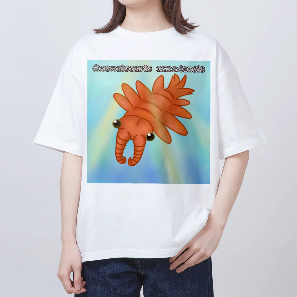 Lily bird（リリーバード）のアノマロカリスの遊泳 オーバーサイズTシャツ