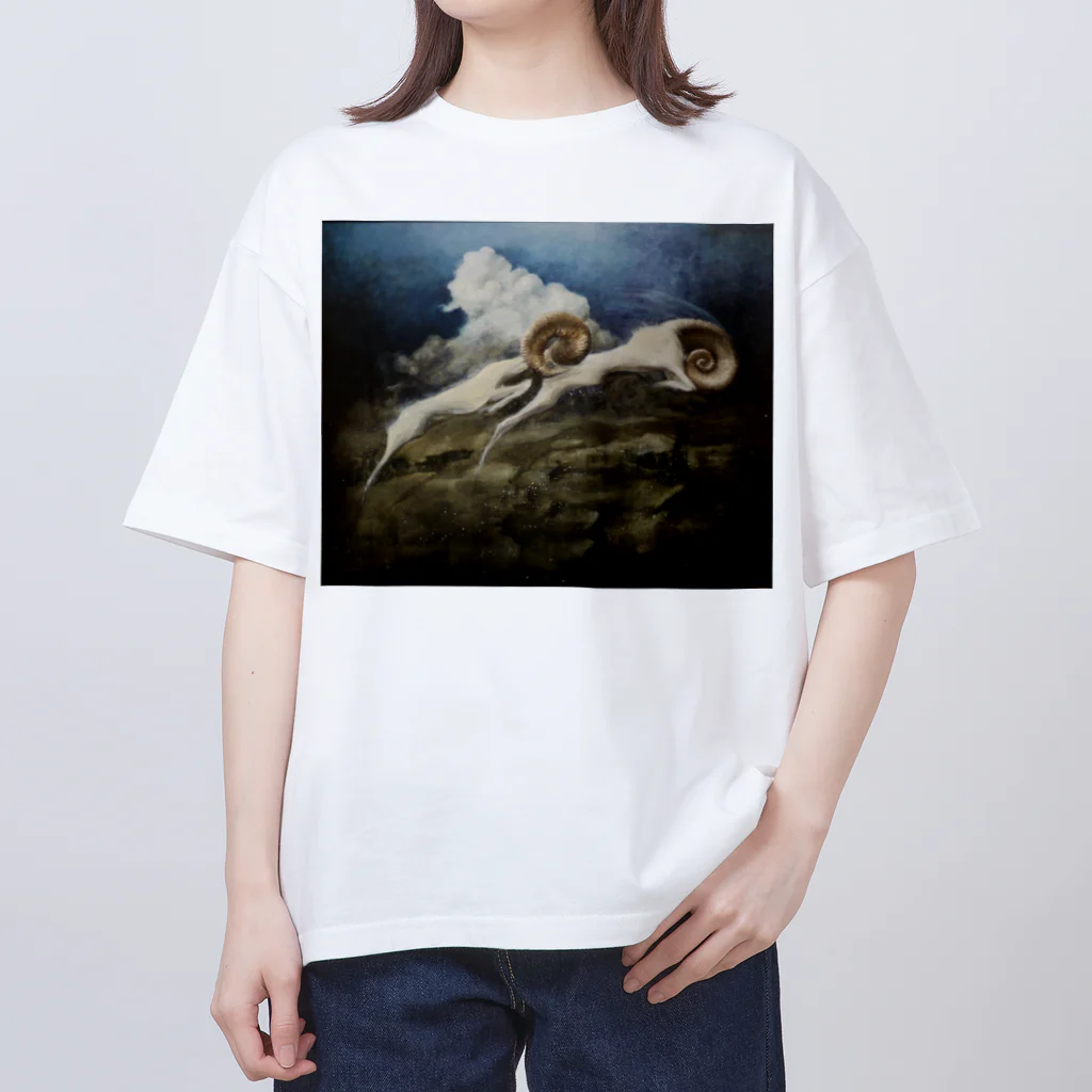 タムラグリア　のパンファギア オーバーサイズTシャツ