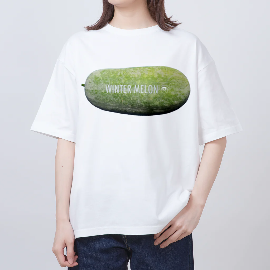 かまだ まゆめのWINTER MELON 冬瓜2 オーバーサイズTシャツ