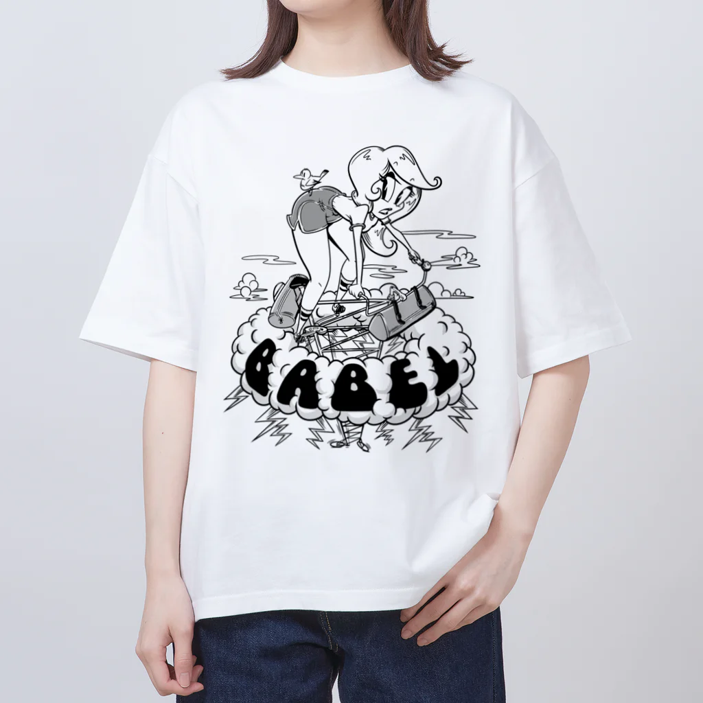 nidan-illustrationの"BABEL" Oversized T-Shirt