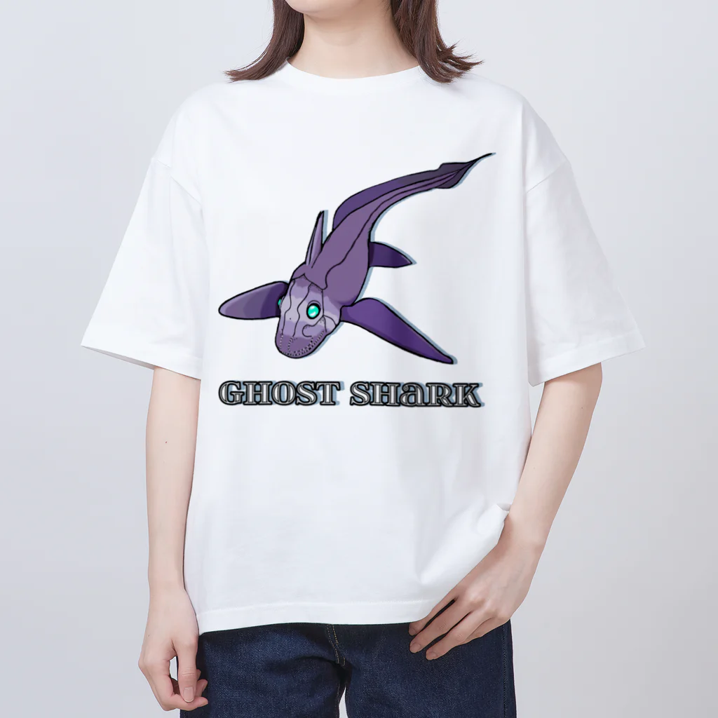 LalaHangeulのGhost Shark オーバーサイズTシャツ