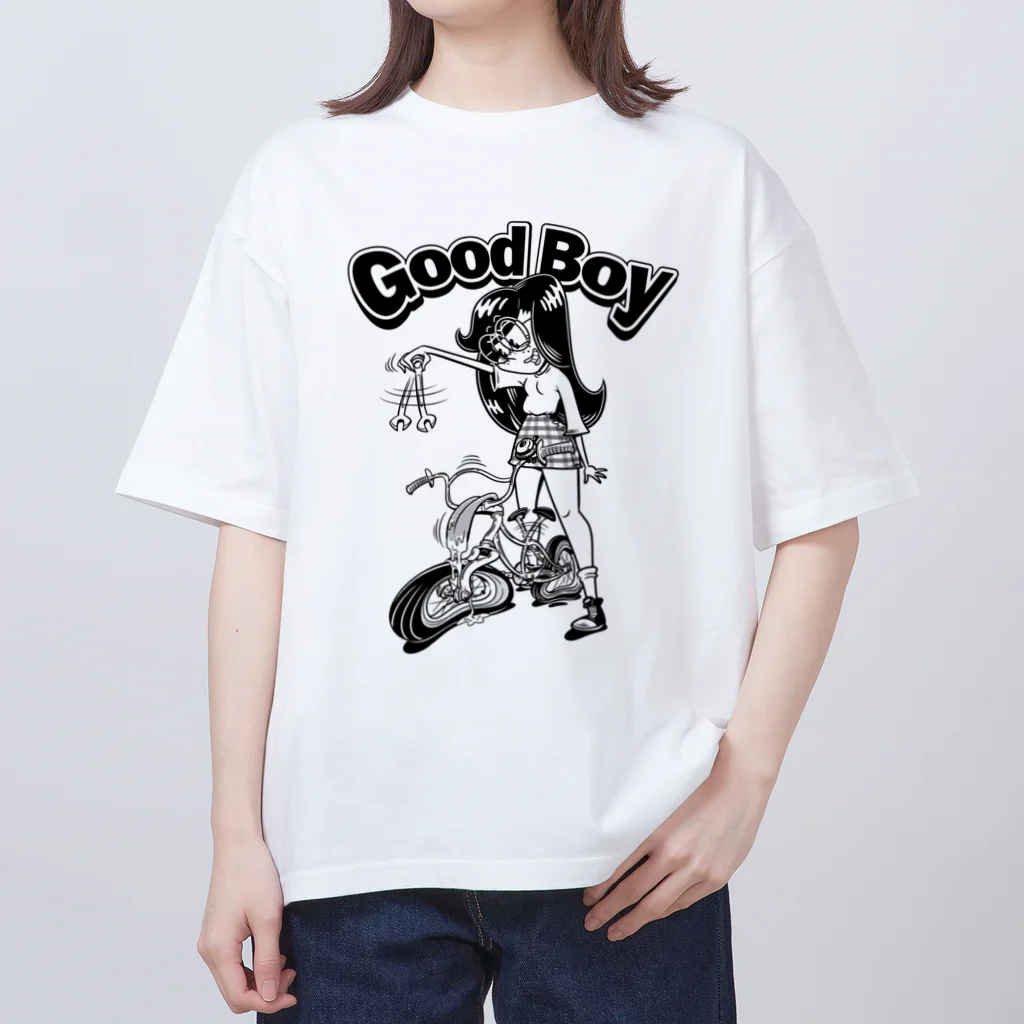 nidan-illustrationの"Good Boy" オーバーサイズTシャツ