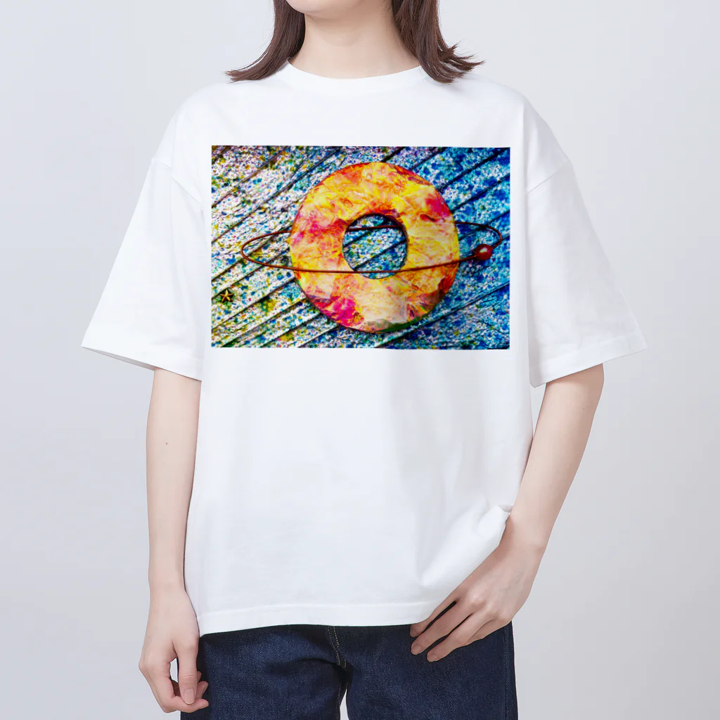 RINA SHOPのサターン オーバーサイズTシャツ
