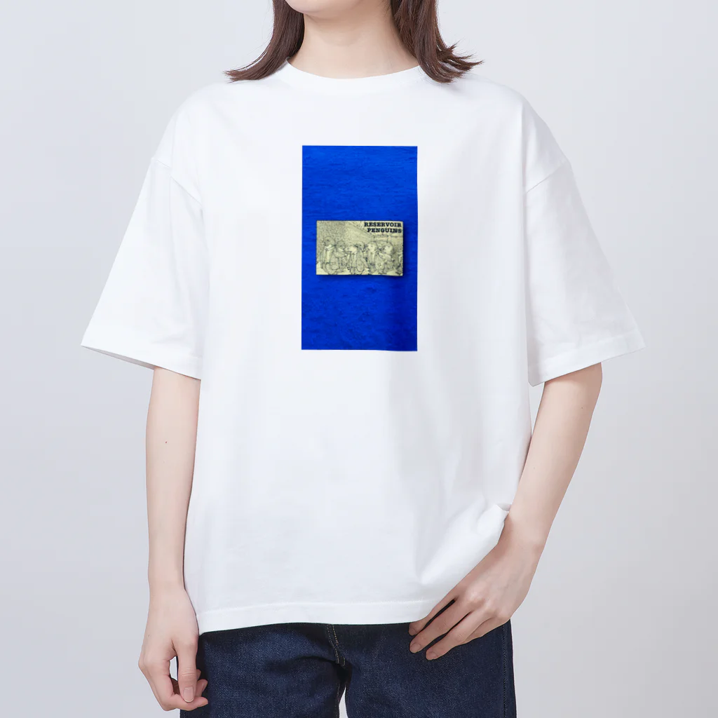 animal おのみちのBLUE RESERVOIR PENGUINS  オーバーサイズTシャツ