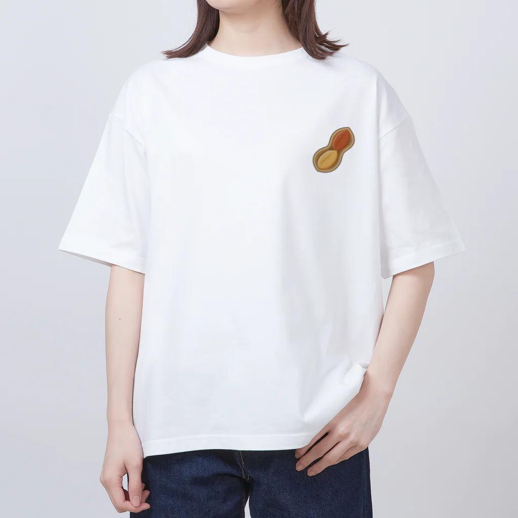 kg_shopの[☆両面] ピーナッツ王国【視力検査表パロディ】 Oversized T-Shirt