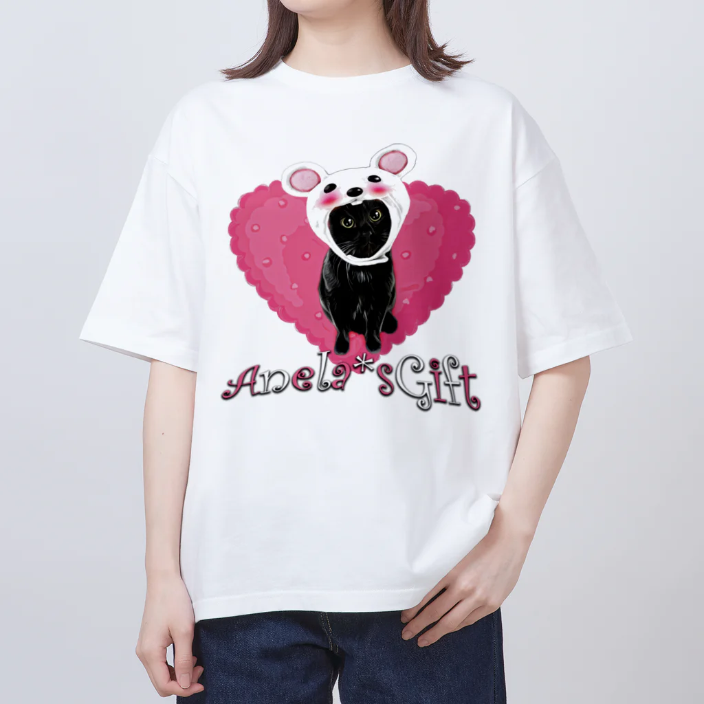 Anela'sGiftのはーとふるめいちゃん Oversized T-Shirt