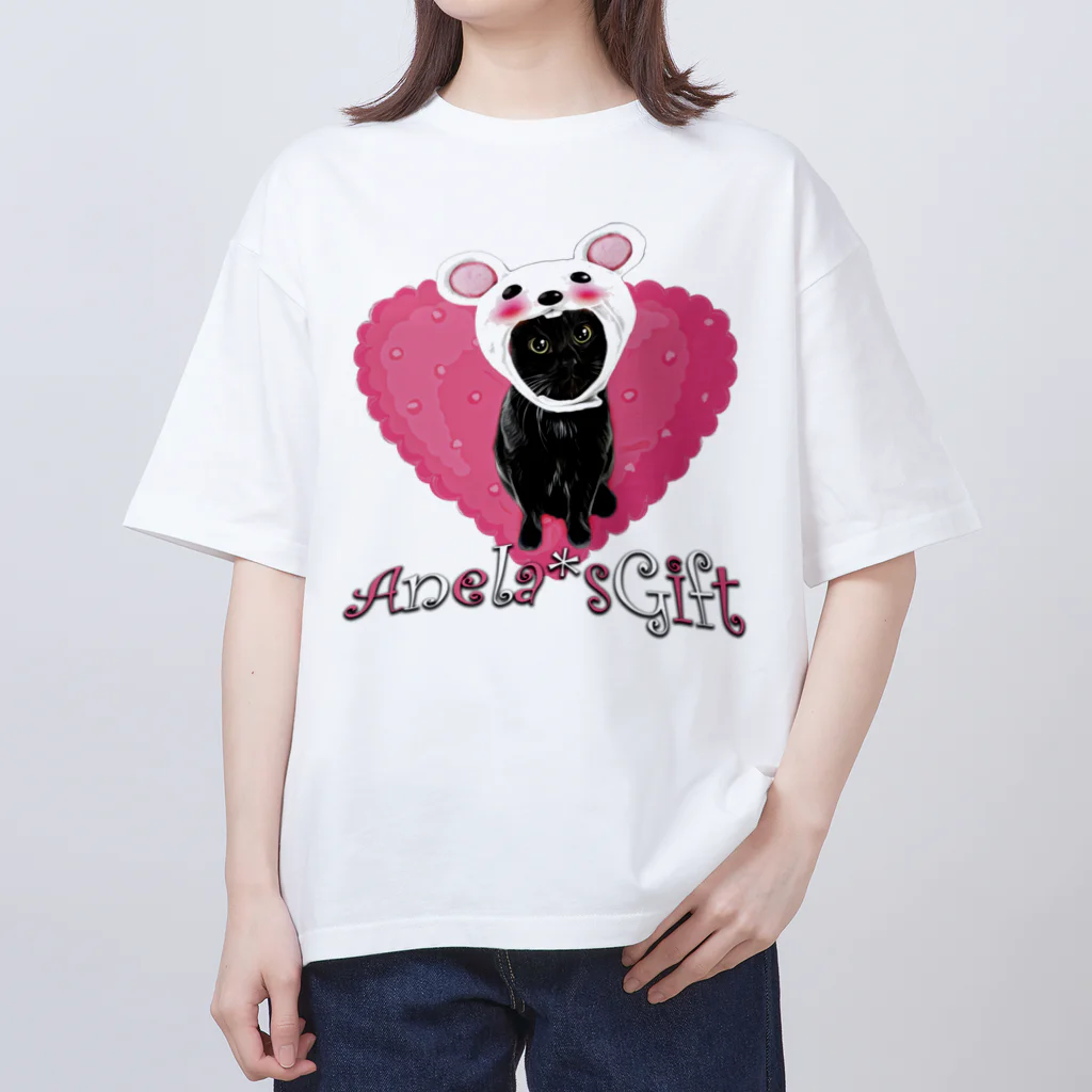 Anela'sGiftのはーとふるめいちゃん オーバーサイズTシャツ