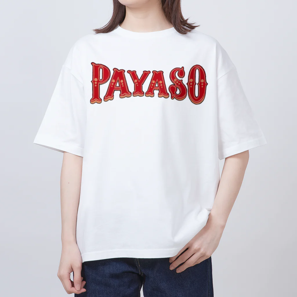sharkyuuのPAYASO Logo オーバーサイズTシャツ