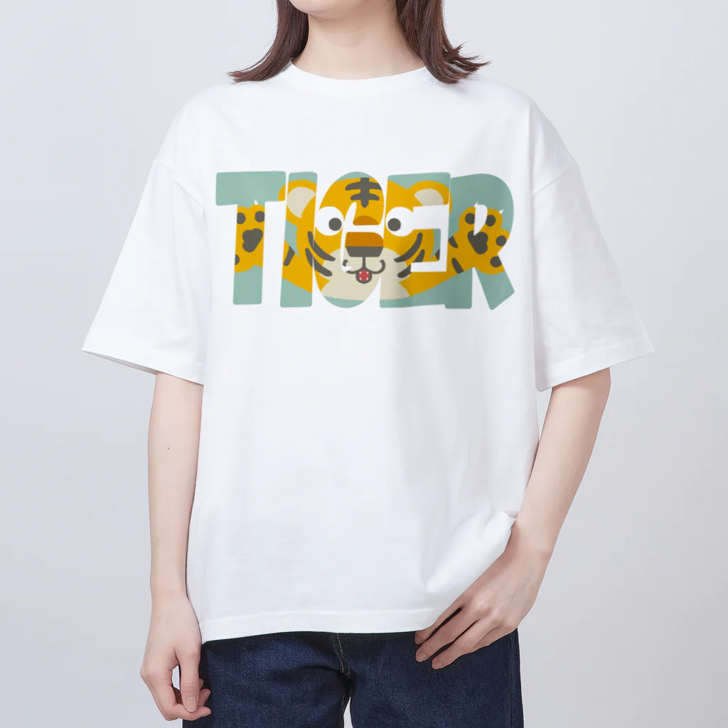 SU-KUのTIGER Oversized T-Shirt
