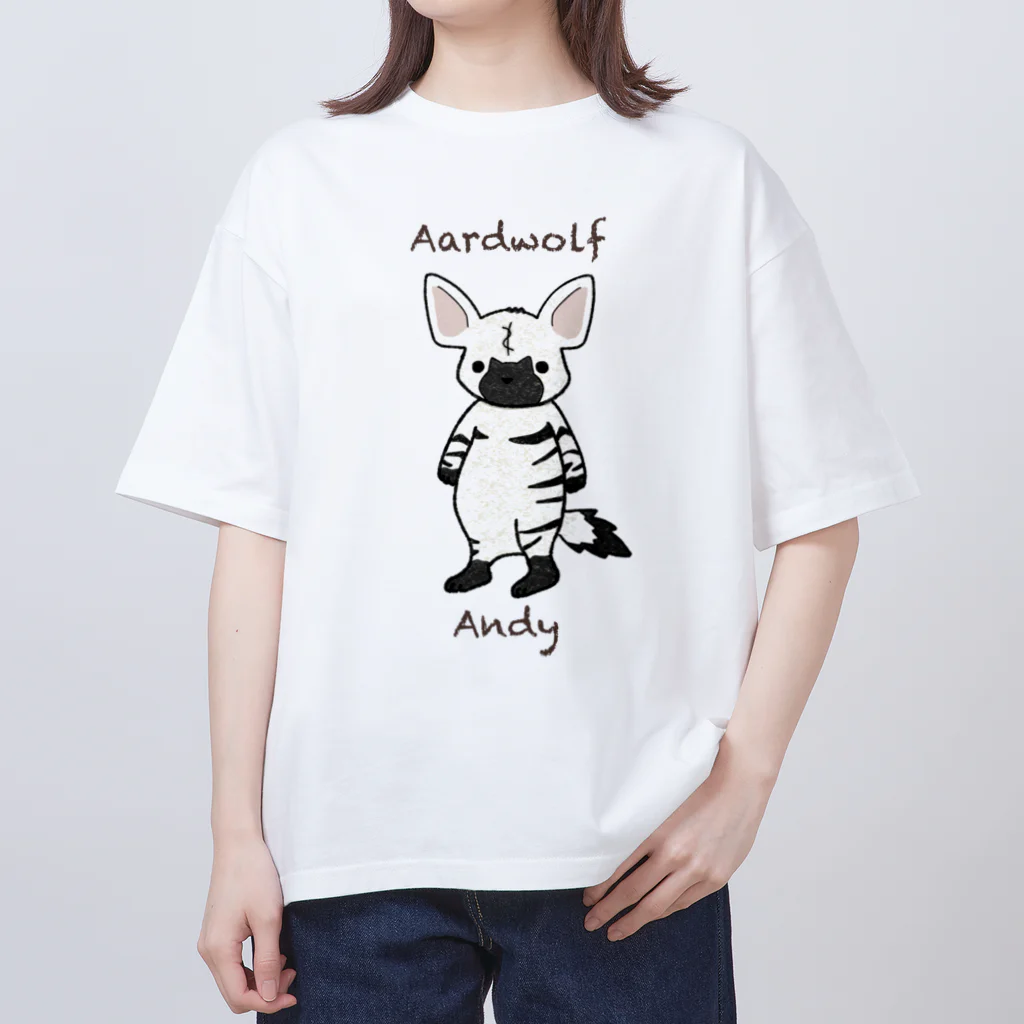 有限会社サイエンスファクトリーのアードウルフのアンディ オーバーサイズTシャツ