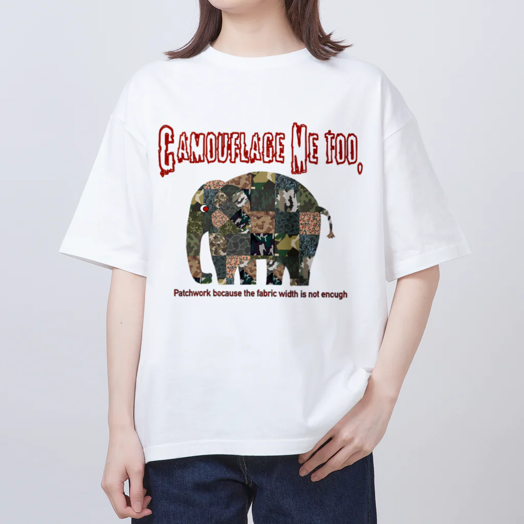 alt_203のCamouflage Me too オーバーサイズTシャツ