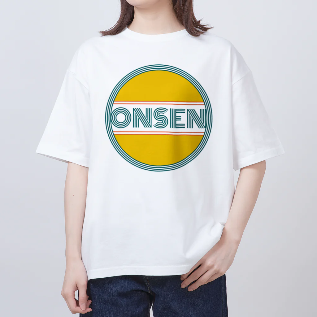 温泉グッズ@ブーさんとキリンの生活のONSEN Oversized T-Shirt