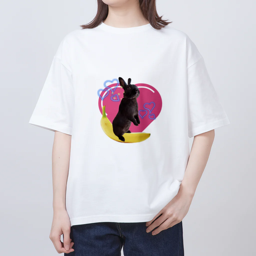 wonder land sweetのうさぎくんウェアー Oversized T-Shirt