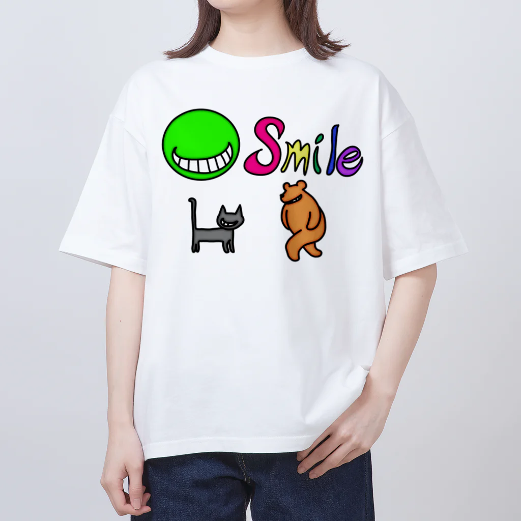 武者小路夕桐のSmile オーバーサイズTシャツ