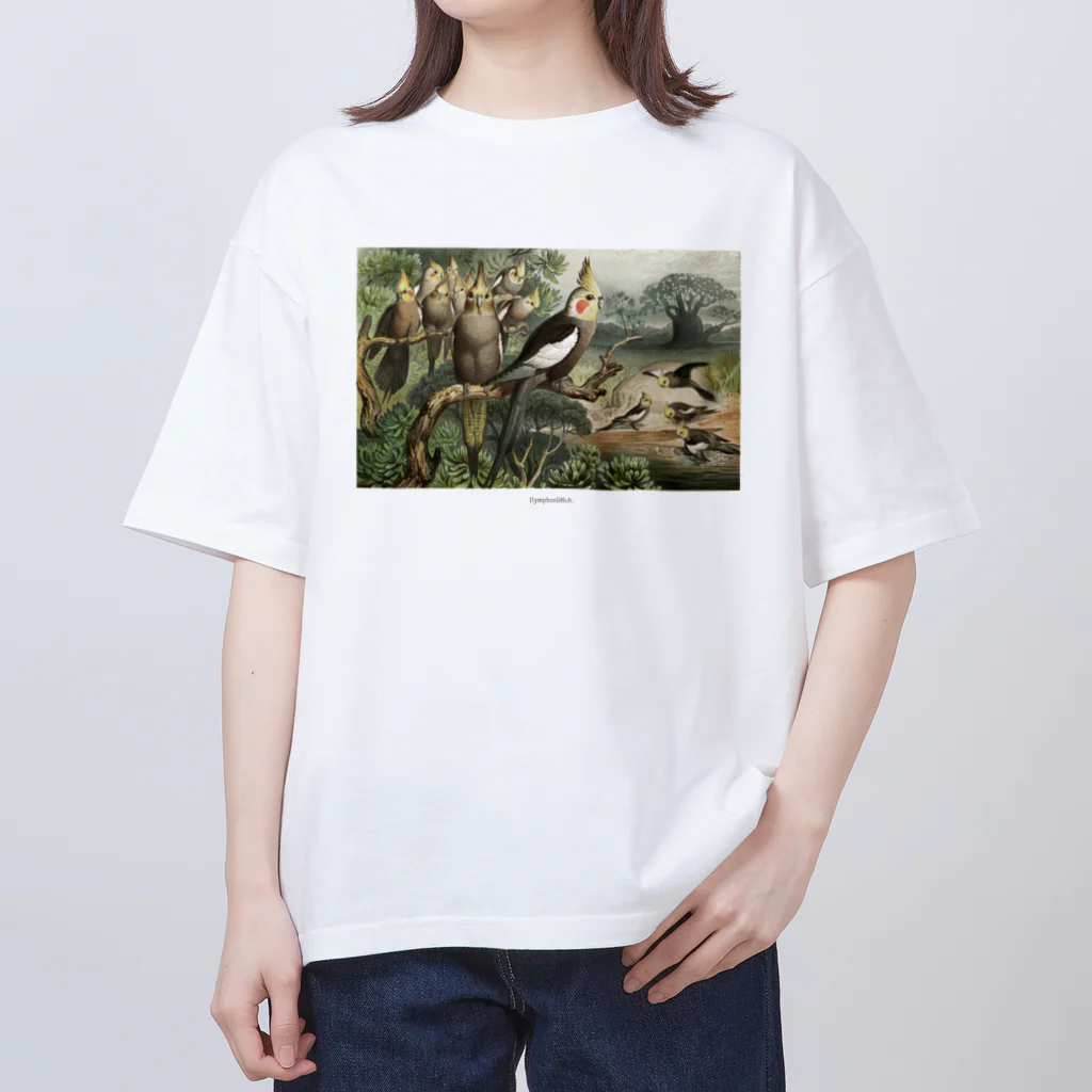 J. Jeffery Print Galleryのオカメインコ オーバーサイズTシャツ