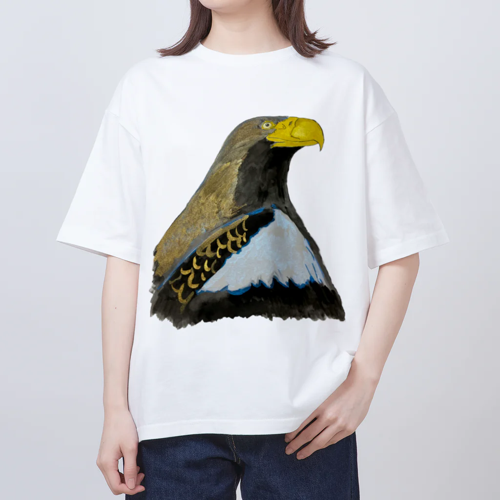 Coshi-Mild-Wildのオオワシ　🦅でござる🪶 オーバーサイズTシャツ