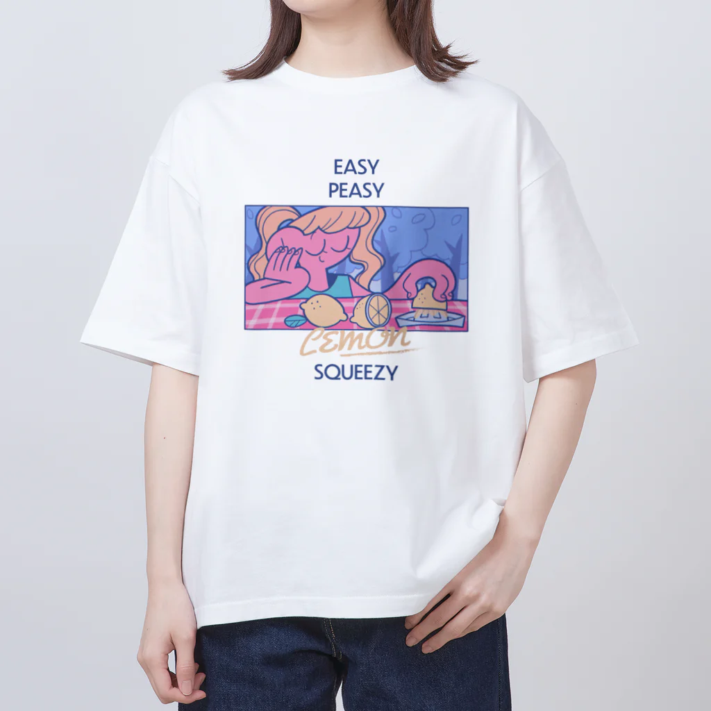 水沢石鹸のEZPZ オーバーサイズTシャツ