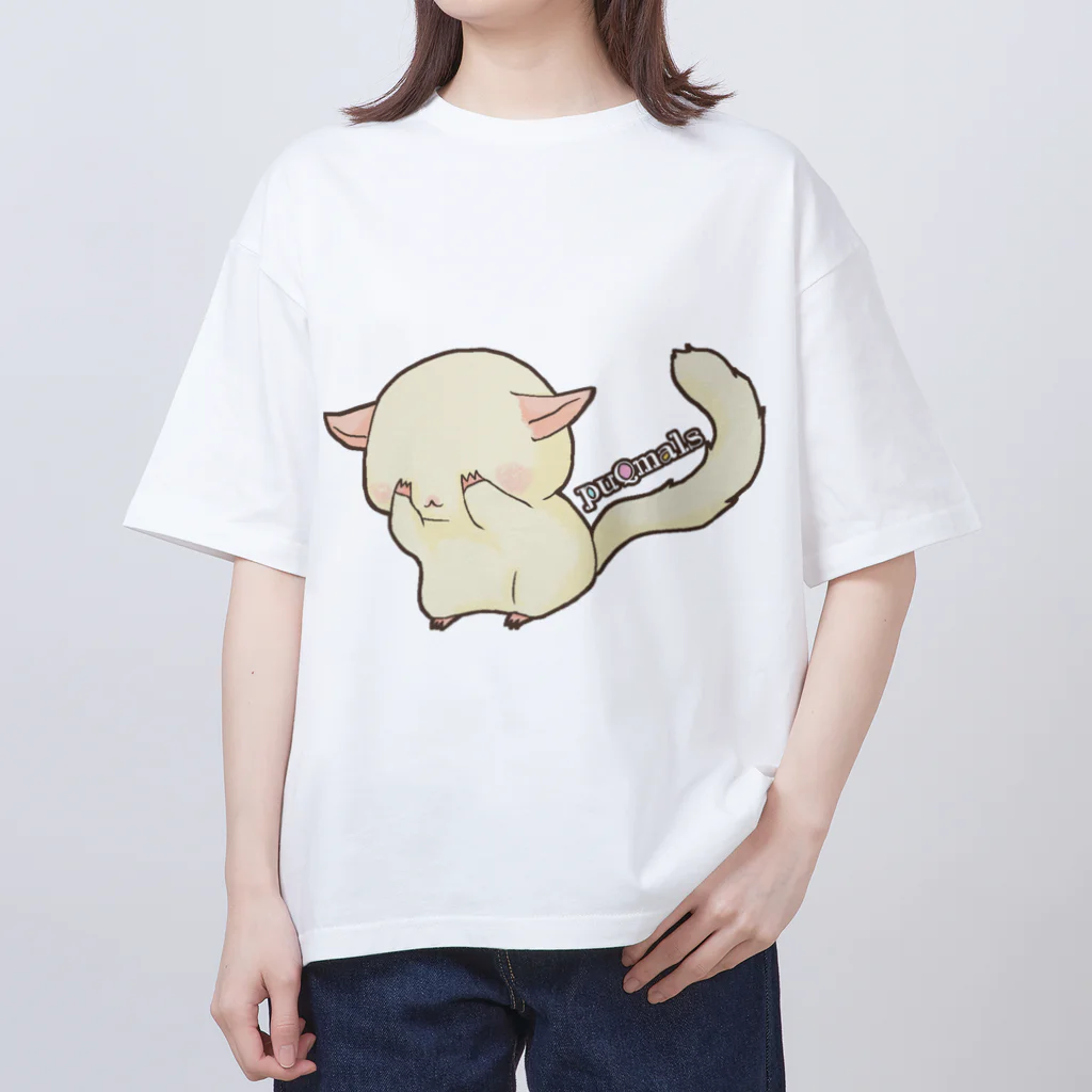 puQmalsのpuQmalsテレテレももんが(リューシ) Oversized T-Shirt