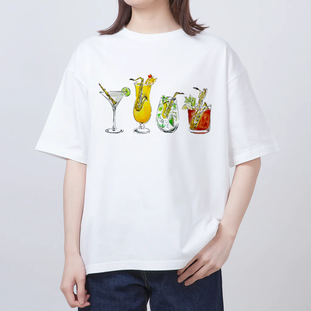 by みなもとそらのサックス！ オーバーサイズTシャツ