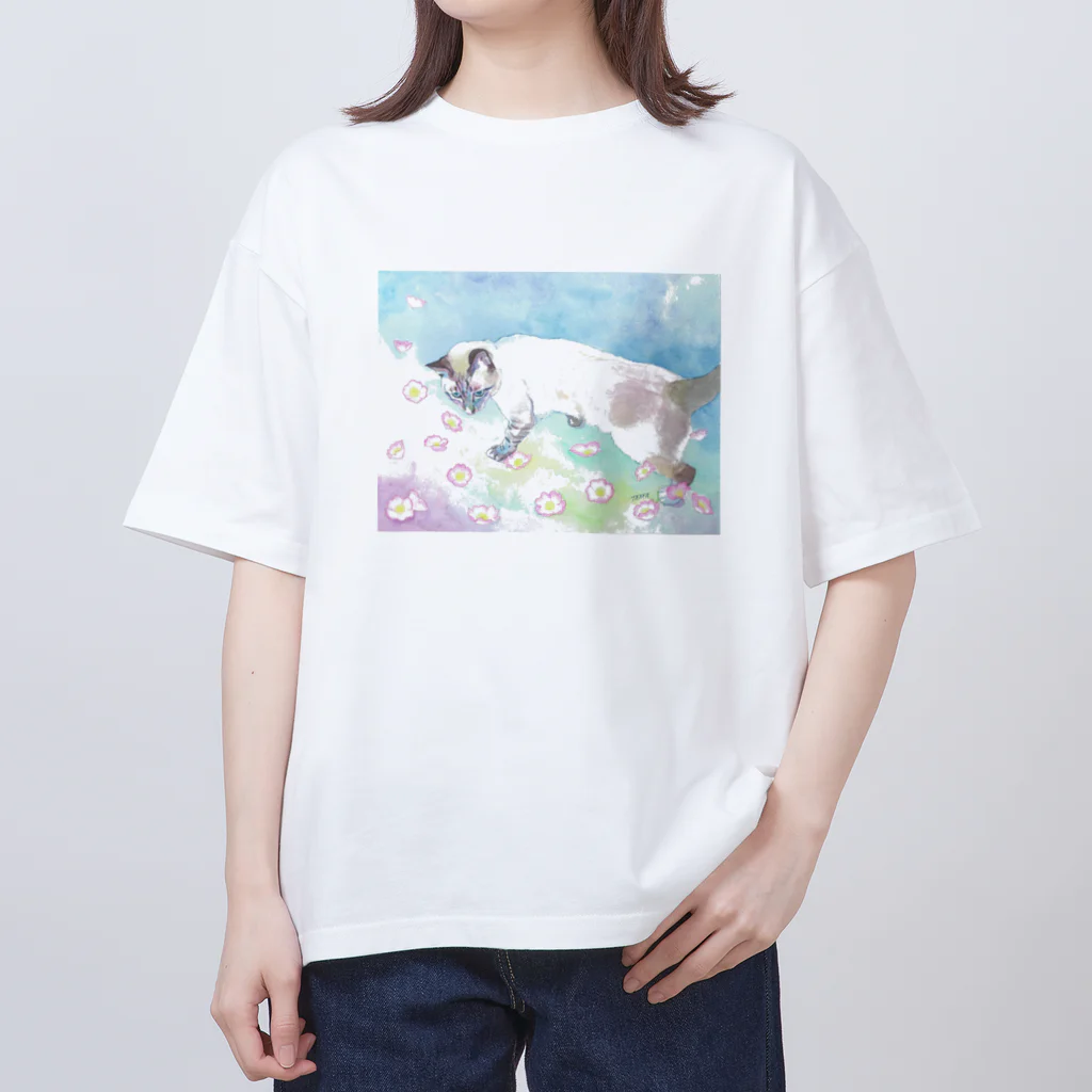 りとるたまの自由な心 Oversized T-Shirt