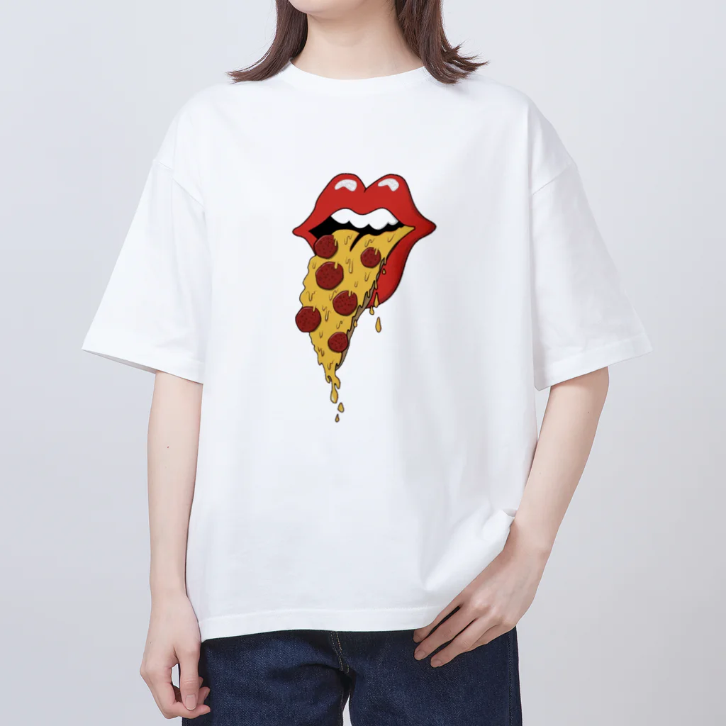 konoha.tのピザを食べる🍕 Oversized T-Shirt