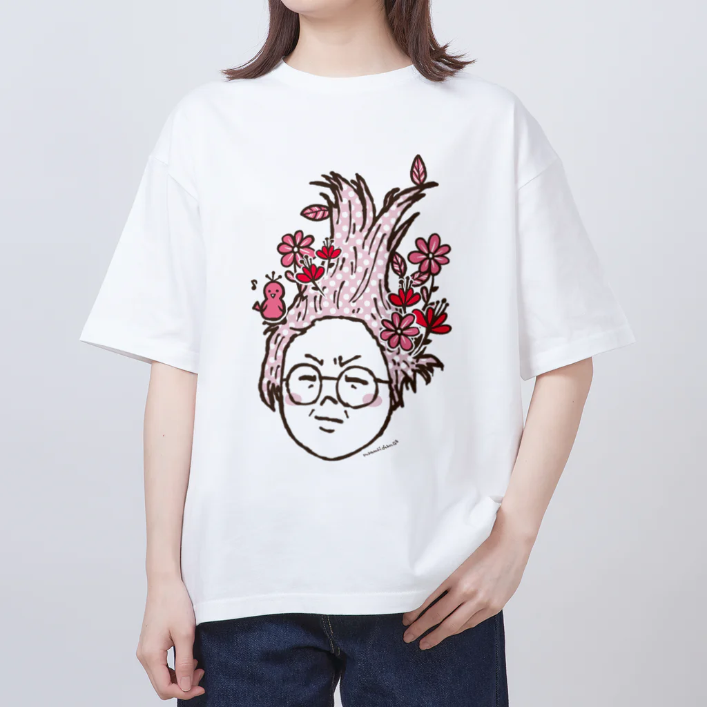 万枚ちゃんのねぐせの人 オーバーサイズTシャツ