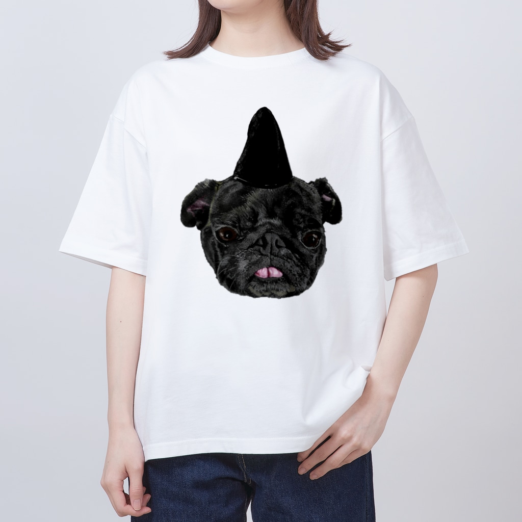 cosajisalut100ponの７０．えぼし Oversized T-Shirt