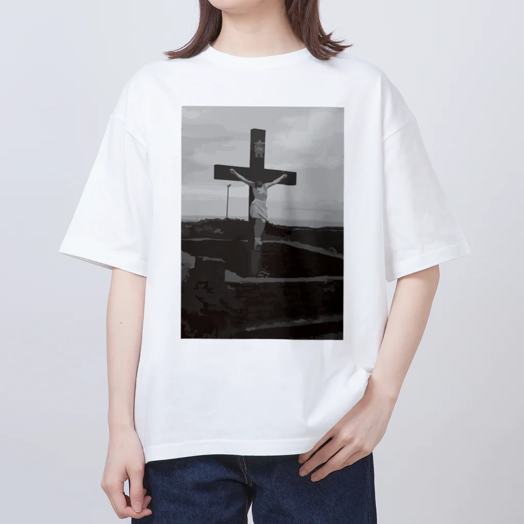 フォーヴァのイエスキリスト オーバーサイズTシャツ