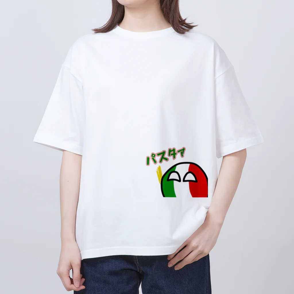 Stellのカントリーボールグッズ｢イタリア｣ オーバーサイズTシャツ