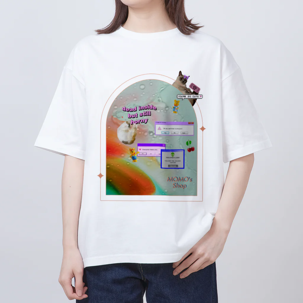 𝙈𝙊𝙈𝙊'𝙨 𝙎𝙝𝙤𝙥のゼリー オーバーサイズTシャツ