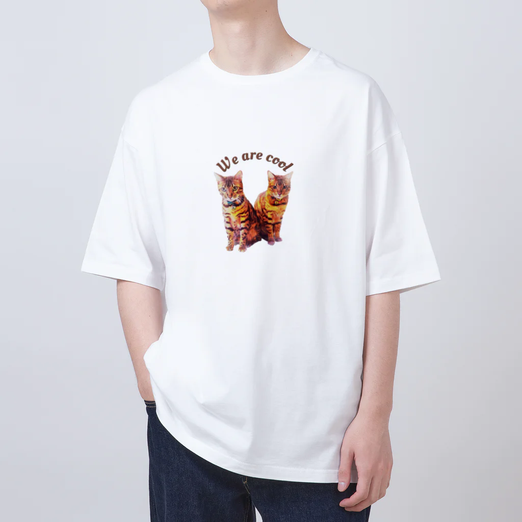 にゃんたまHOUSEのニコノア「僕達イケメン」 Oversized T-Shirt