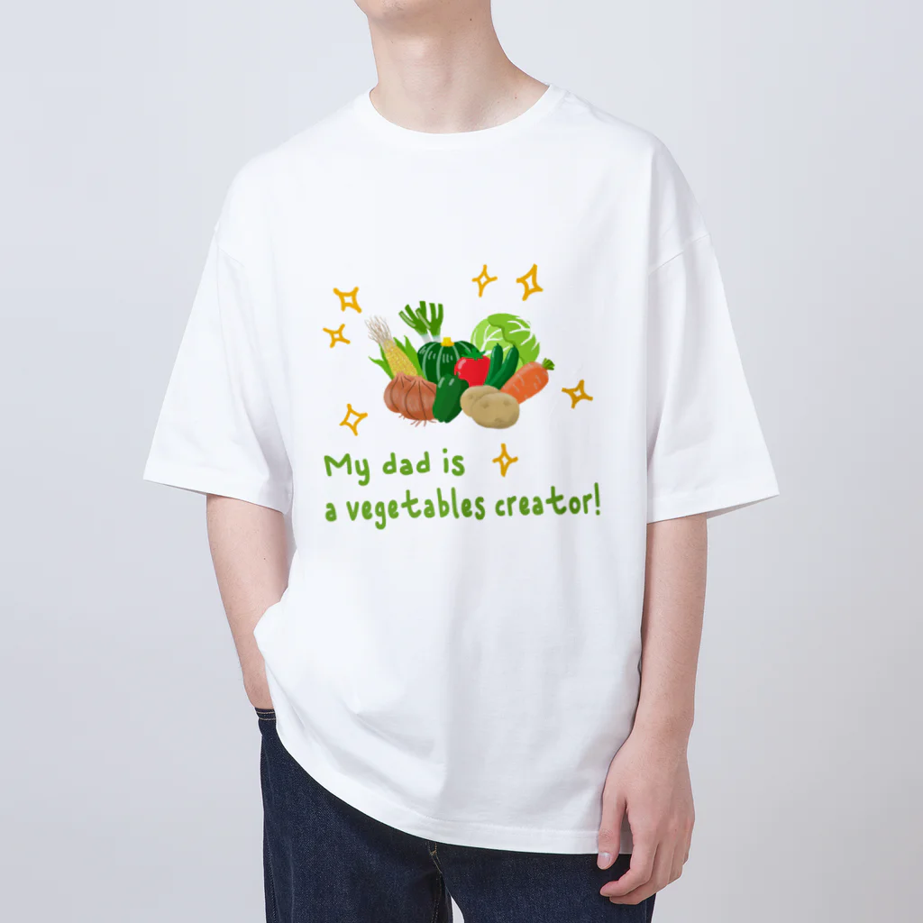 SU-KUのパパはクリエイター Oversized T-Shirt