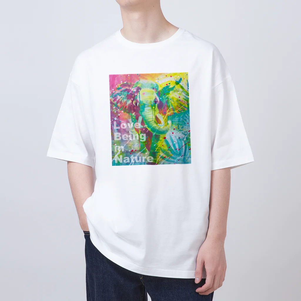 Akiss art ONLINE SHOPのどちらにせよ輝く Oversized T-Shirt