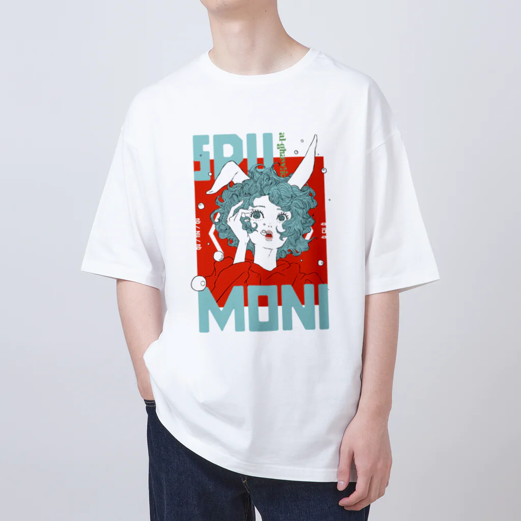 9 10 9（ qu / ten / qu ）のSPUMONI オーバーサイズTシャツ