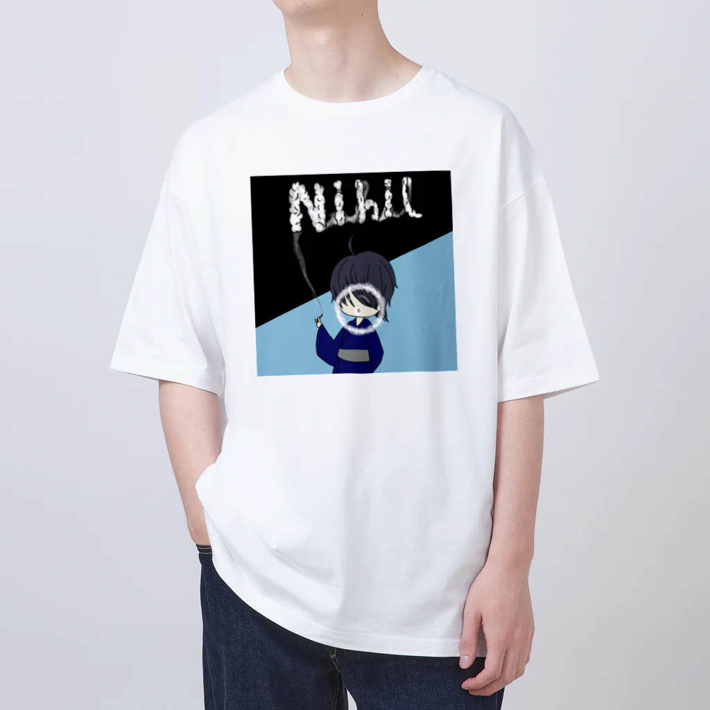 Nihil＝虚無のPOP 喫煙 Nihil  オーバーサイズTシャツ