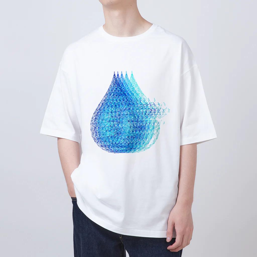 NEONEONの夏の涙 Oversized T-Shirt