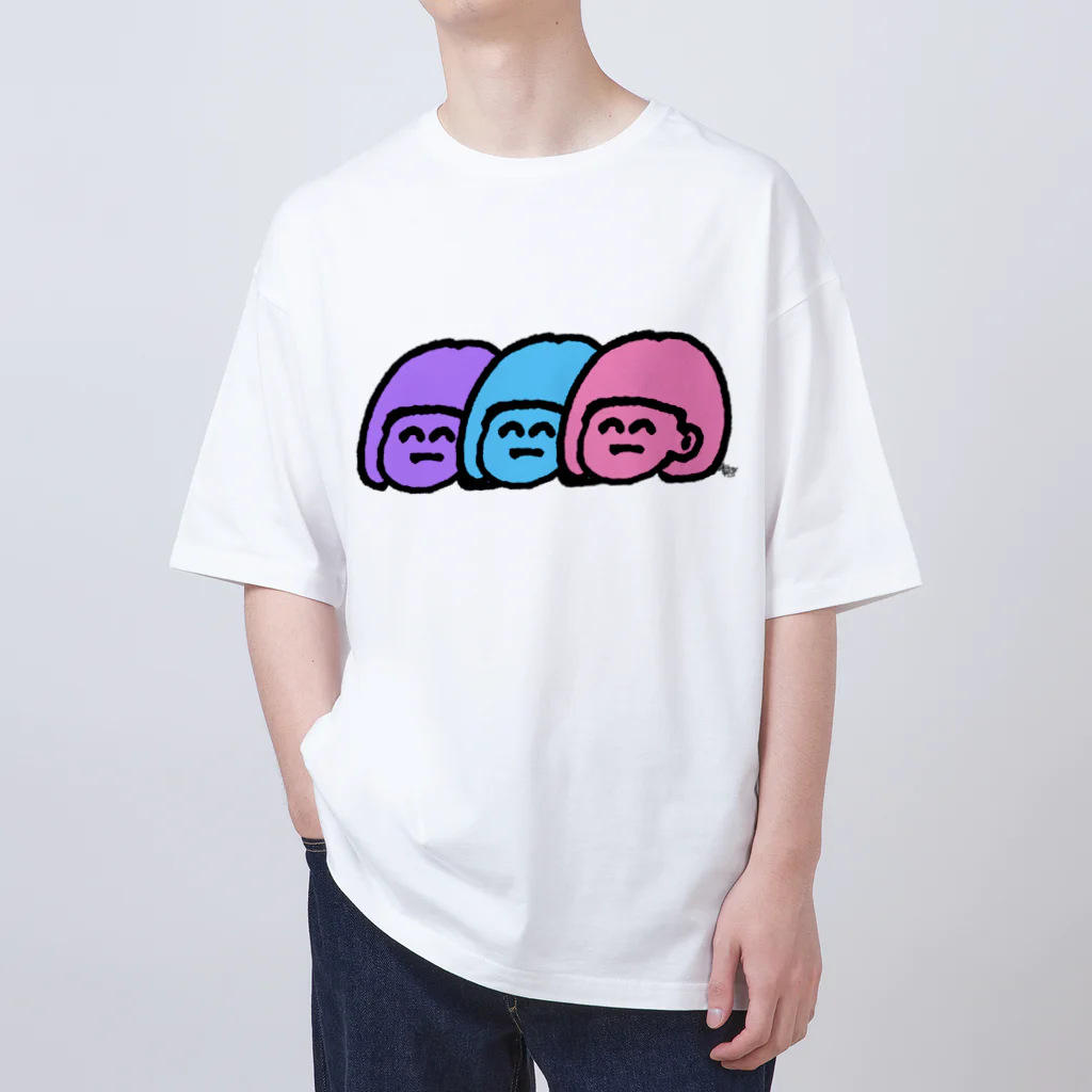 watashiのwatashi-watashi-watashi Oversized T-Shirt