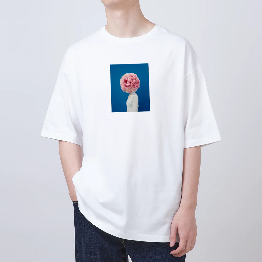 trickNFTartの芍薬 オーバーサイズTシャツ