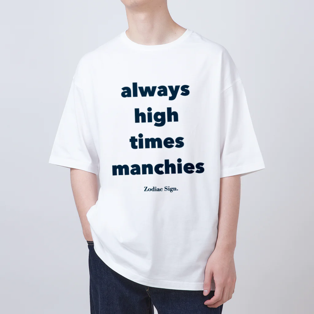 zodiac signのMANCHIES6 Oversized T-Shirt