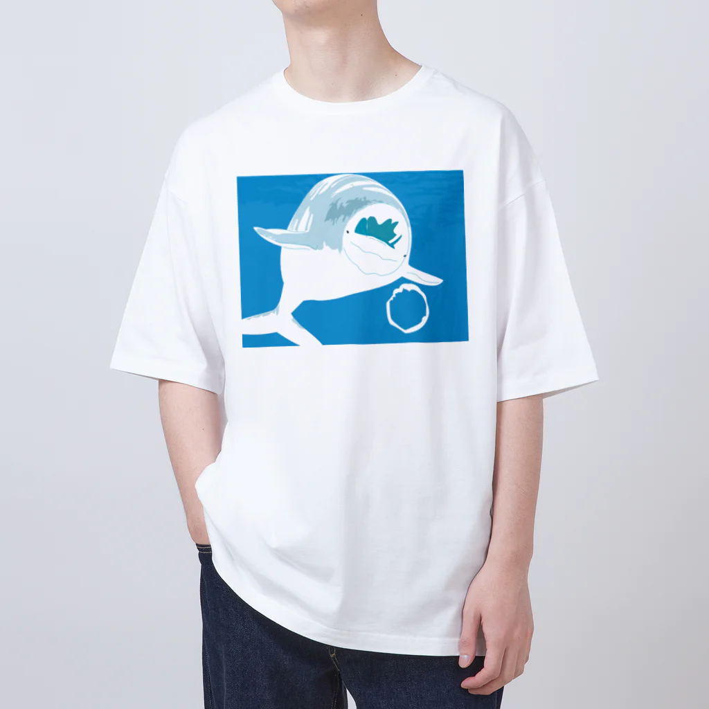 Drecome_Designのシロイルカ Oversized T-Shirt